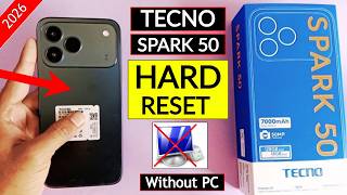 How to Hard Reset Tecno Spark 50 | Tecno KN4 Factory Reset Without Pc | Pattern Lock Remove