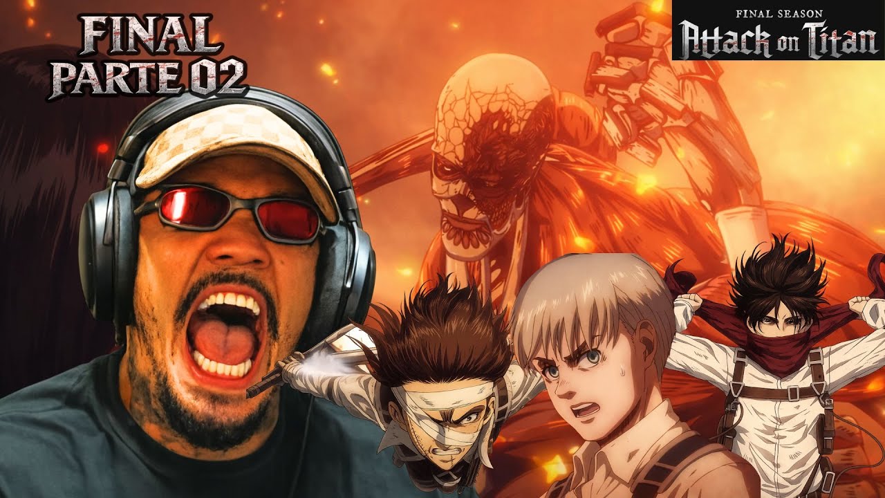 ADEUS EREN - FINAL PARTE 02 - SNOPEY REACT ATTACK ON TITAN