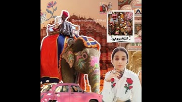 My Jaipur Adventure: A Digital Scrapbook 🩷 #shorts #trending #jaipur #digitalart #pinkcityjaipur