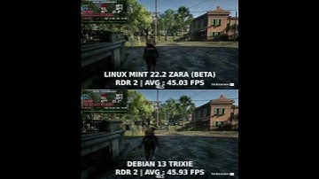 Linux Mint VS Debian | Linux Gaming FPS Benchmark Test