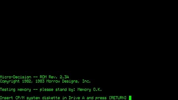 Morrow Designs Micro Decision MD-3 ROM Rev. 2.3A