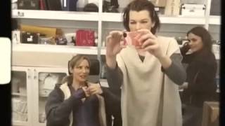 Resident Evil  Retribution Sienna Guillory On Set