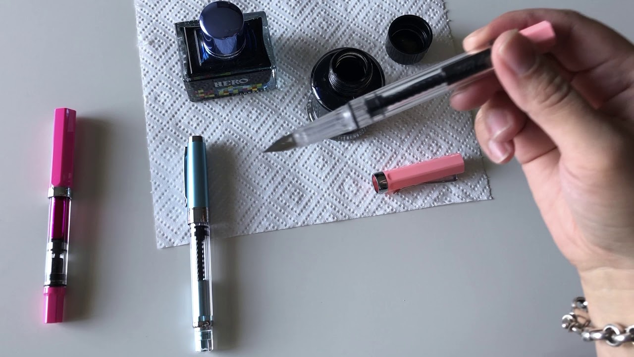 Fountain Pen Review: Ali Express Comparison to TWSBI - YouTube