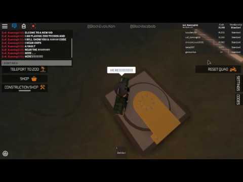 Secret Vault In Zoo Tycoon Roblox Youtube - fallout vault tycoon roblox go
