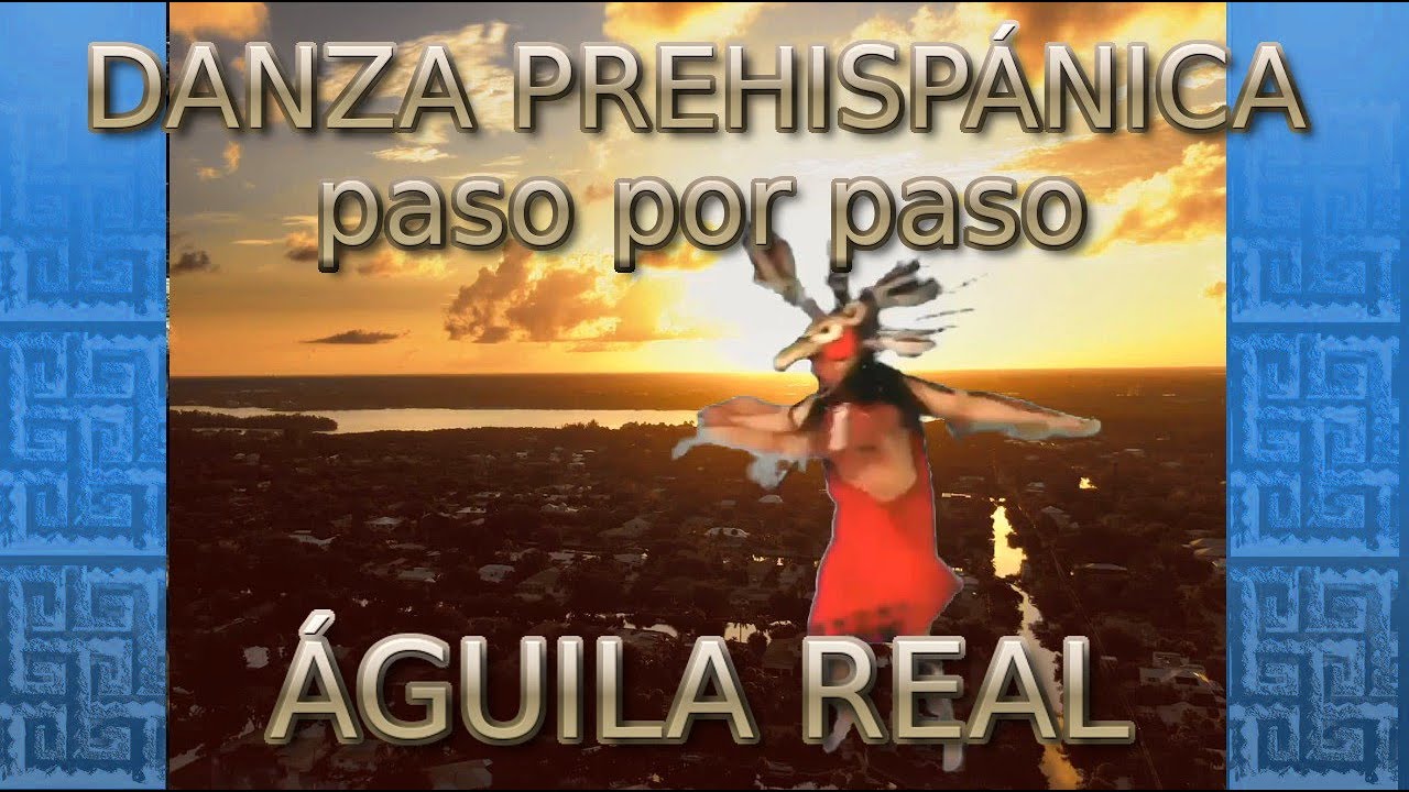 Danza azteca prehispánica Aguila Real paso a paso. Prof Juan Fonseca https://4viento.info/nemiliztli