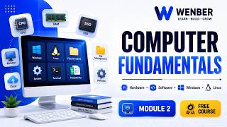Computer Fundamentals Course for Beginners | Module 2 | Wenber Technology Course ለጀማሪዎች ሙሉ ኮርስ