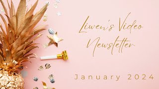 Liwen's Video Newsletter (Author Life & Book News) | January 2024