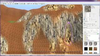 Tutorial: Bigworld Worldbuilding - Detail painting mountains 02