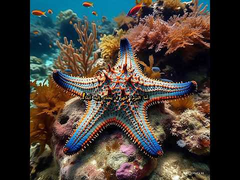 كائن حي لا ينام أبد ا ولا يملك دم ا أو دماغ ا حقائق غريبة نجم البحر عجائب البحر معلومات عامة