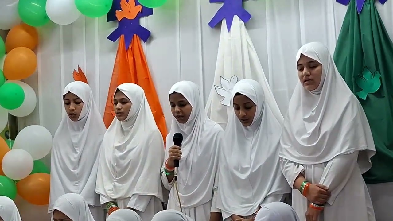 The Anjuman-E-islam English medium school Gulbarga | maula ya salli | independence day