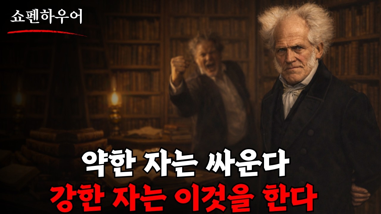 약한 사람은 다툰다. 강한 사람은 이것을 한다 | 쇼펜하우어가 평생에 걸쳐 밝힌 비밀 | 관계심리 | 관계의심리학 | 마음공부 | 오디오북