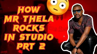 How mr thela rocks in studio (GQOM SESSIONS)PRT2 @mrthela399 😳🔥