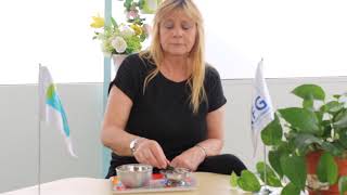 Montessori Practical Life activity- Scooping