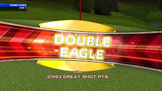 Golden Tee Great Shot on Forest Knoll!