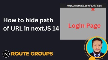 Next.js 14 Tutorial: Removing a Part of URL with Route Groups