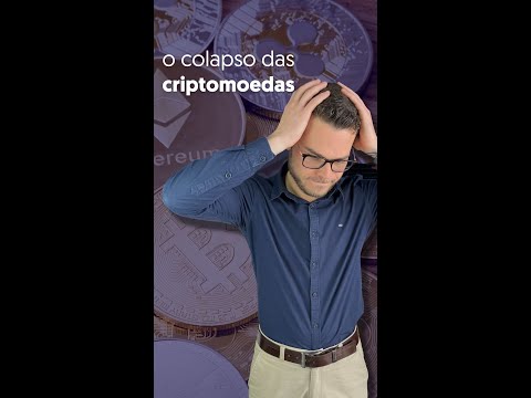 🚨Bitcoin cai mais de 66% no ano, será o fim das criptomoedas? #shorts