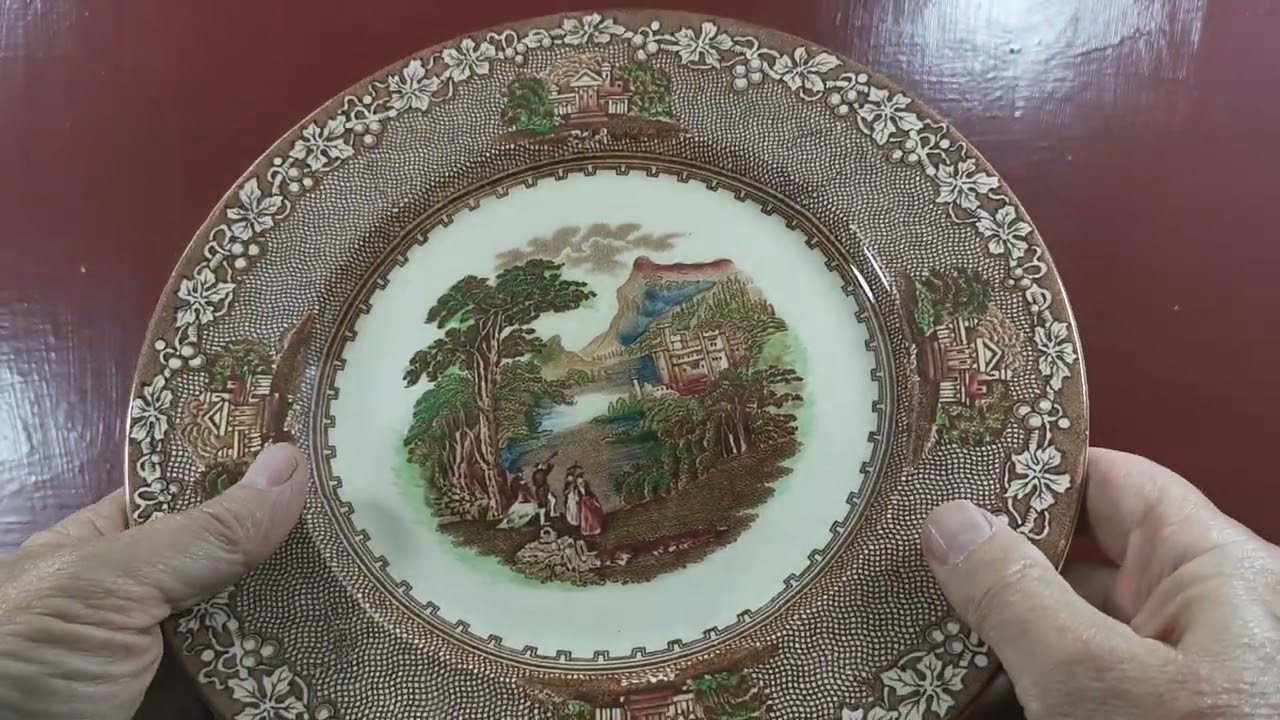 Antique Royal Staffordshire Pottery Jenny Lind 1795 China 9.75