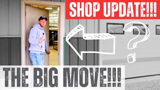 New Shop Update | Finally Moving In!!!