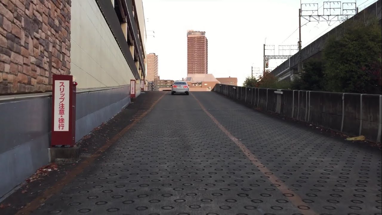 【岐阜県 岐阜市】オーキッドパーク 立体駐車場（車載動画）