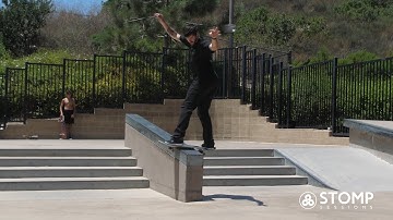 Learn Skateboarding: Frontside Boardslide with Chris Cole