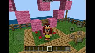 Stampy’s house in the TU 19s Tutorial world help guide for Minecraft Console Edition but on bedrock