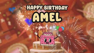 Happy Birthday Amel - Selamat Ulang Tahun