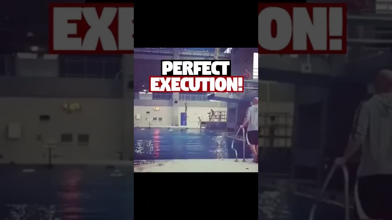 Most Perfect Belly Flop! 