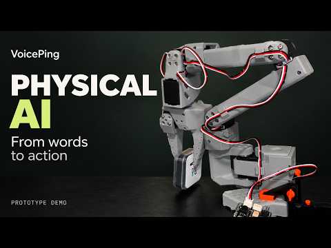 VoicePing | Physical AI Prototype: Natural-Language Robot Control — video preview