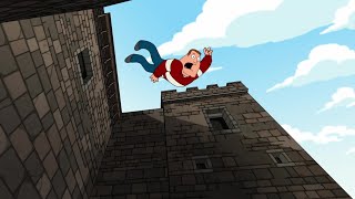 Family Guy - Peter throws Joe out a castle window