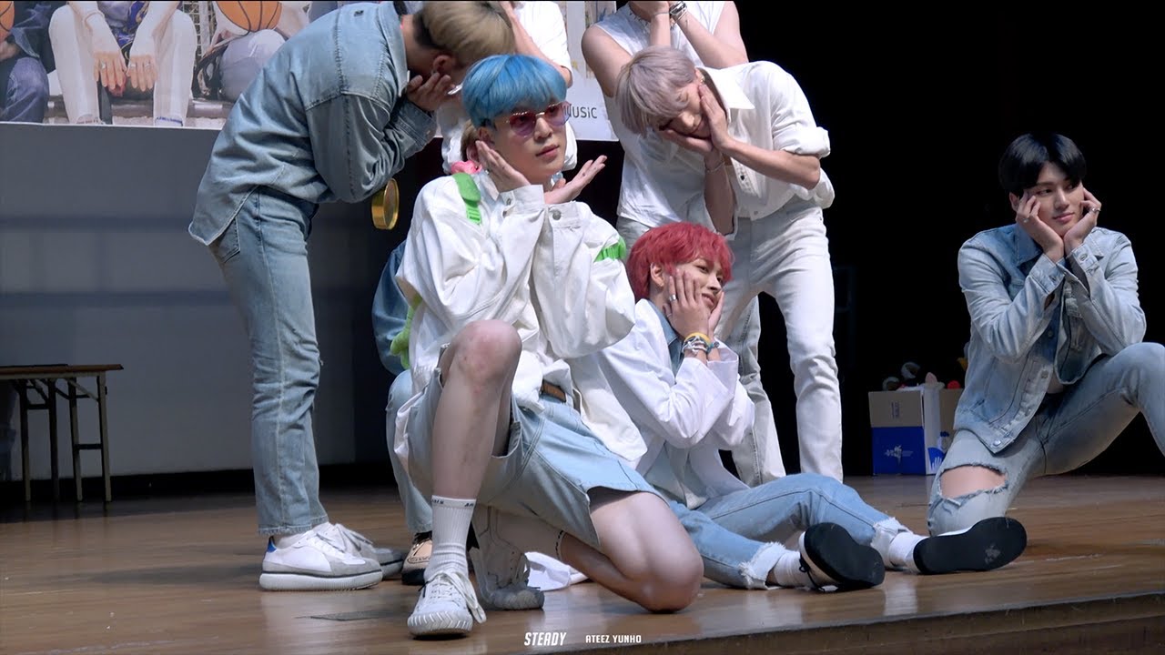 [4K] 190622 노량진 팬싸인회 ATEEZ 에이티즈 - ILLUSION 윤호 YUNHO FOCUS