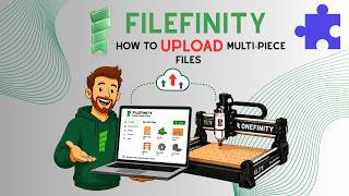 Onefinity CNC - How to Upload To Upload A Mult-Piece Project