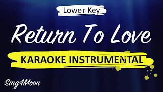 Return To Love Andrea Bocelli Ft. Ellie Goulding Piano Karaoke Instrumental Lower Key -5