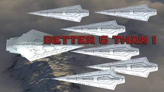 Mandator III TAKES ON Super Republic Star Destroyers in Empire at War Remake