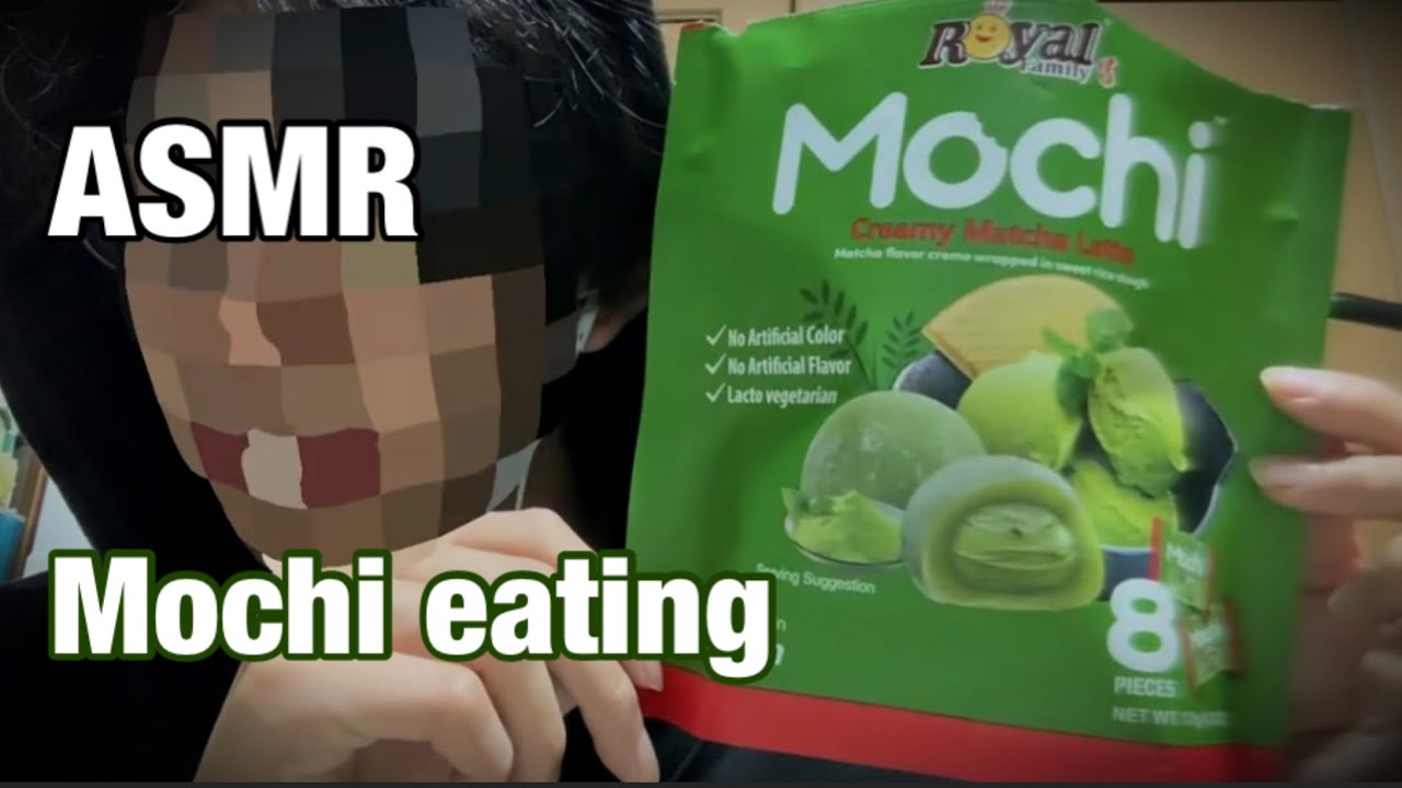 【ASMR】Eating Mochi/餅を食べる音