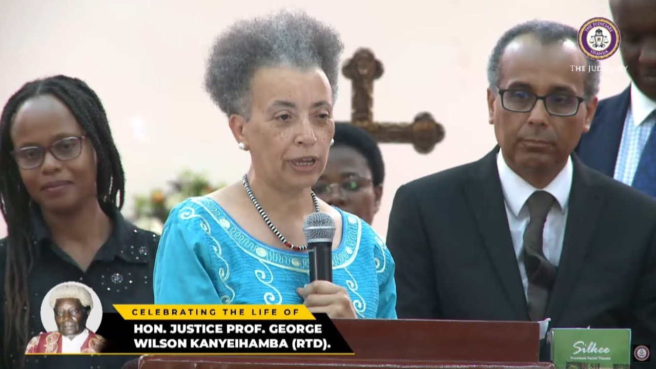 Sarah Kanyeihamba, daughter to the Late Chief Justice Prof Gorge Kanyeihamba speaks out 