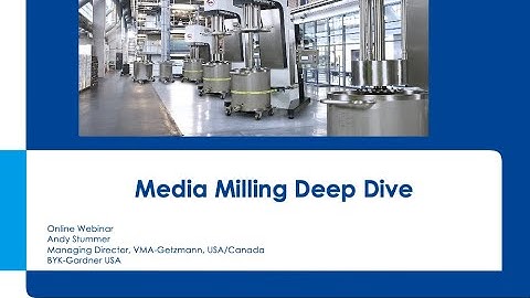 Dispersion 2025 – Media Milling Deep Dive