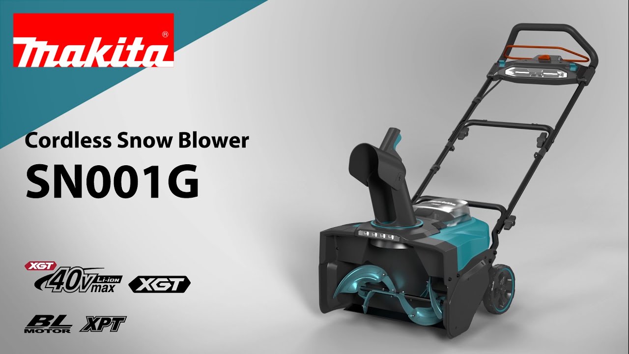 Makita Cordless Snow Blower SN001G