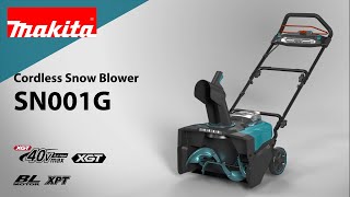 Makita Cordless Snow Blower SN001G