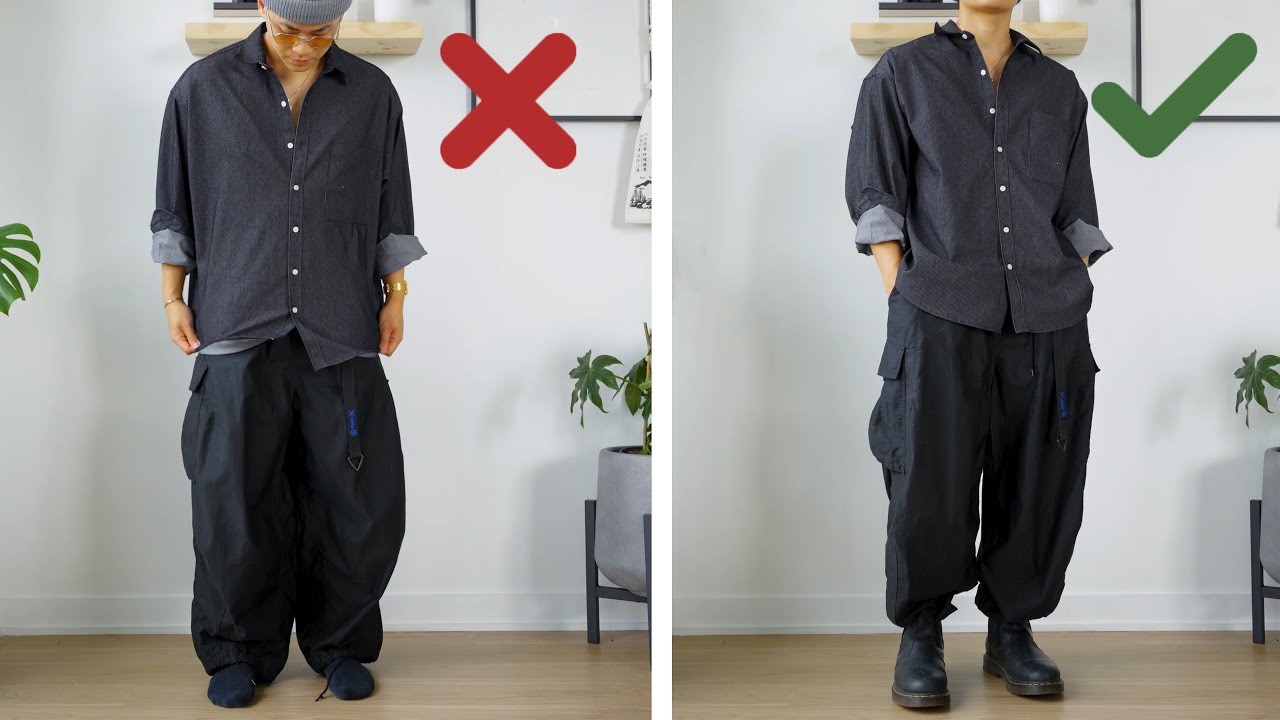 Mens Summer Loose Fit Wide Leg Mens Gray Cargo Pants 100% Matching Tide,  Youth Casual And Fashionable Cargo Pants From Youthworkshop, $39 |  DHgate.Com