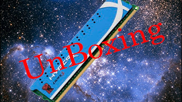 Unboxing(Распаковка) Kingston HyperX