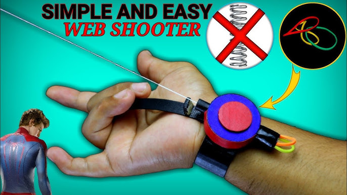 Fabriquer un lance toile  HOW TO MAKE A WEB SHOOTER 