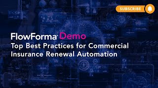 Top Best Practices for Commercial Insurance Renewal Automation