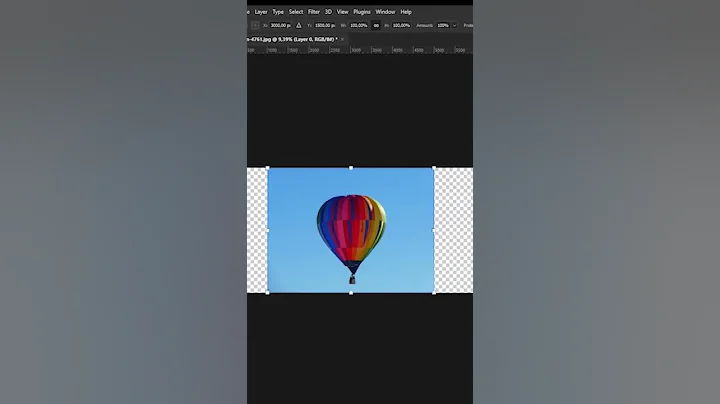 Photoshop Tutorial in 1 Minute - Extend Background Photo
