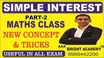 Simple Interest Short Tricks (PART-2)- Aptitude Tricks for Competitive Exams