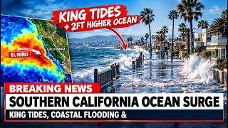 The Ocean Is Rising Into California This Week — And a Halloween Storm Is NEXT