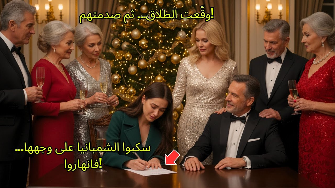 طلقتها وأهانتها أمام الناس… وبعد ساعات رجعت“الوريثة السرّية وأسقطت عائلة زوجها في ليلة واحدة!