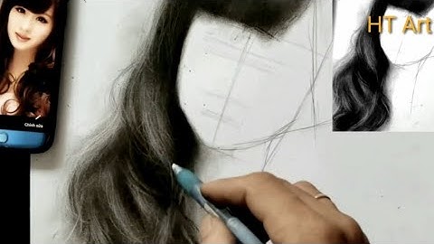 Hướng dẫn cách vẽ tóc chi tiết dễ hiểu / htart