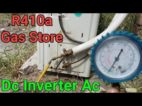 Video Inverter ac r410a gas store, pump down dc inverter ac... - youtube