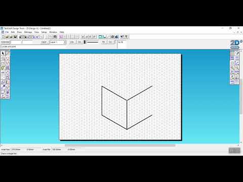#2 Using 2D design to create an Isometric drawing of our project.