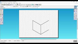 #2 Using 2D design to create an Isometric drawing of our project.